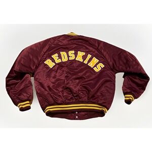 Vintage Chalk Line Washington Redskins Satin Spellout Jacket L NFL Commanders